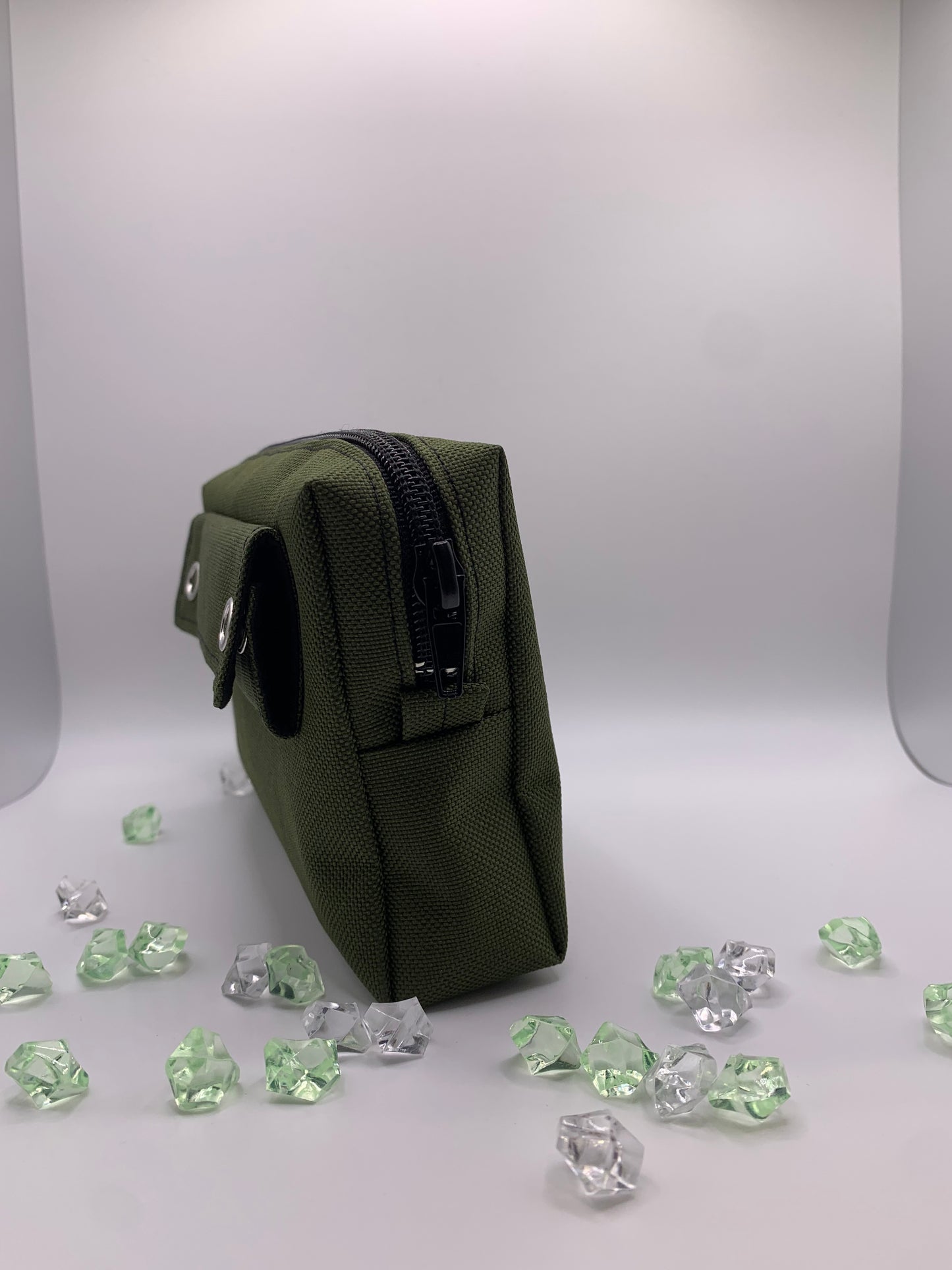 Pack sac VIRGINIE kaki + ceinture