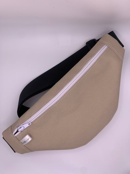 Sac banane beige adapté aux électrostimulateurs