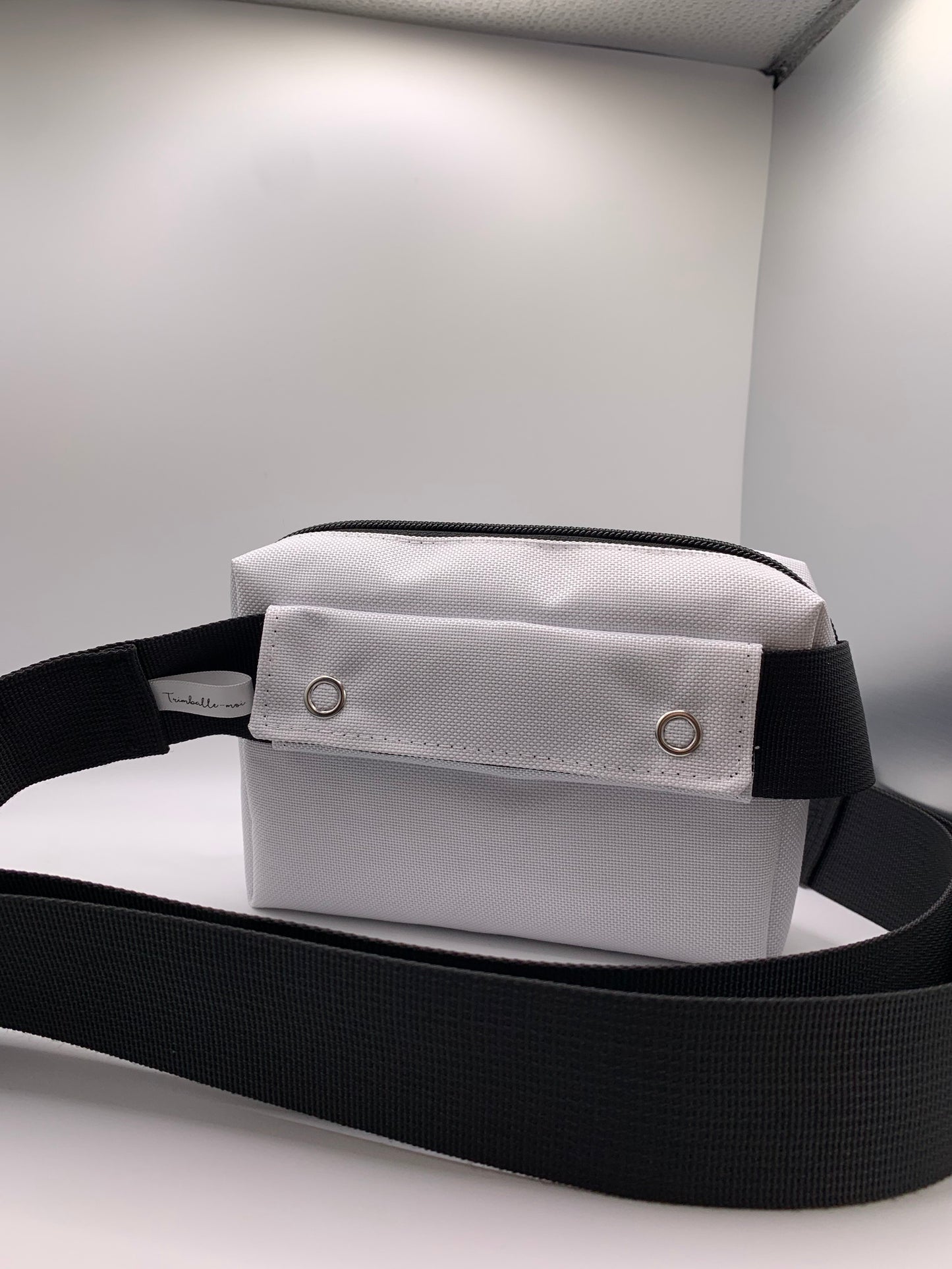 Pack sac blanc + ceinture