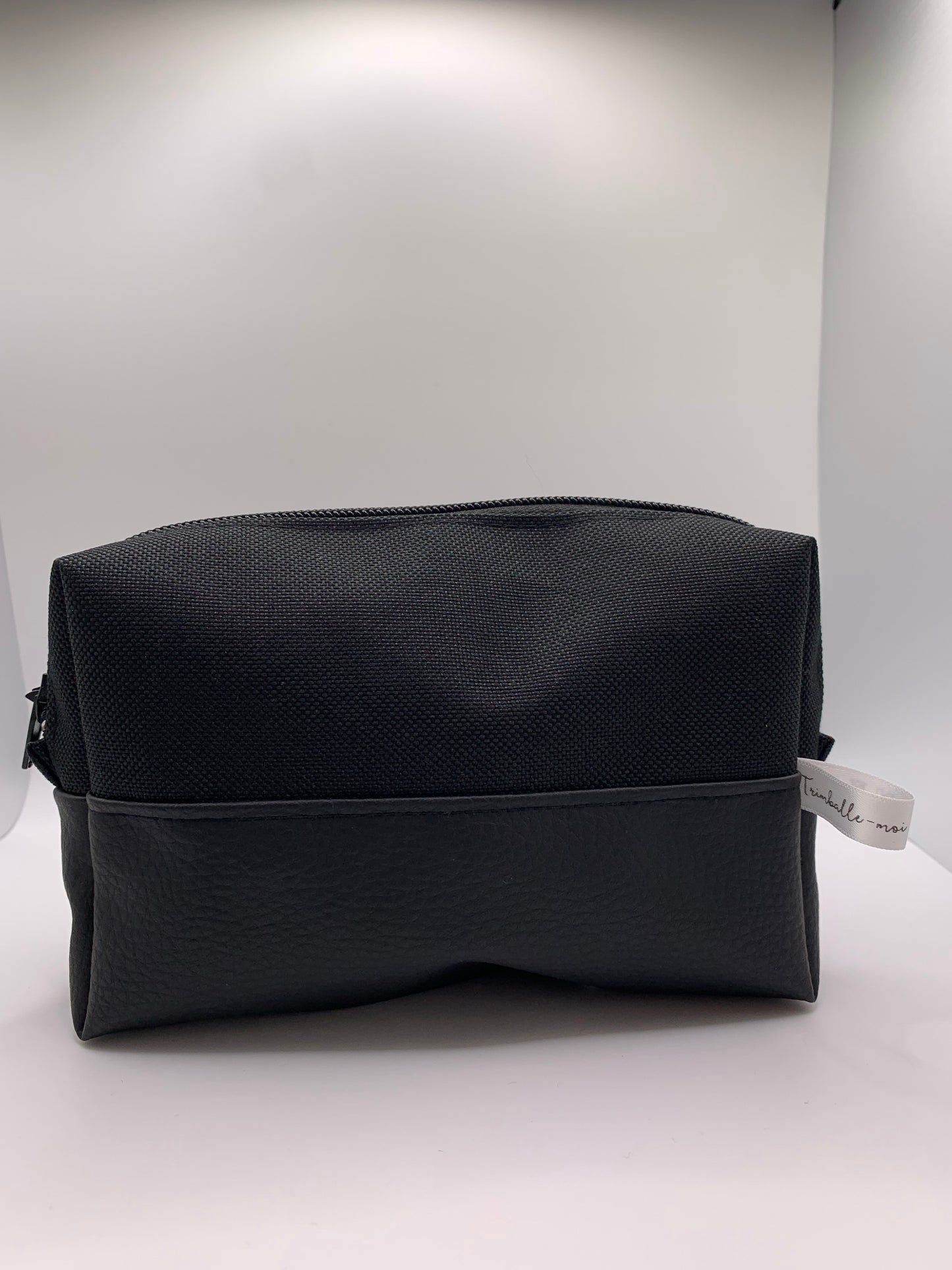 Pack sac noir avec similicuir noir + ceinture