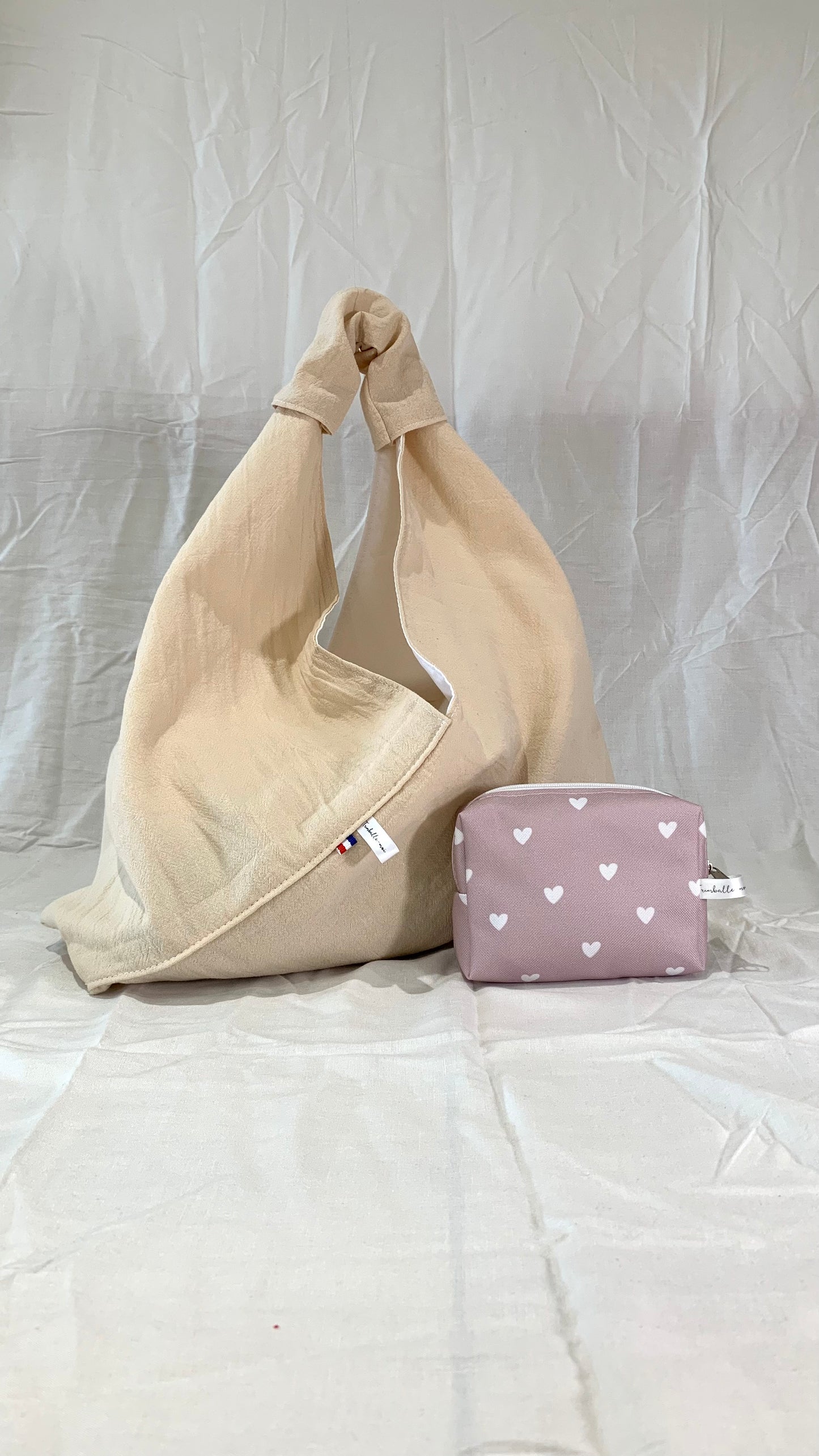 Pack Sac Origami et pochette rectangulaire