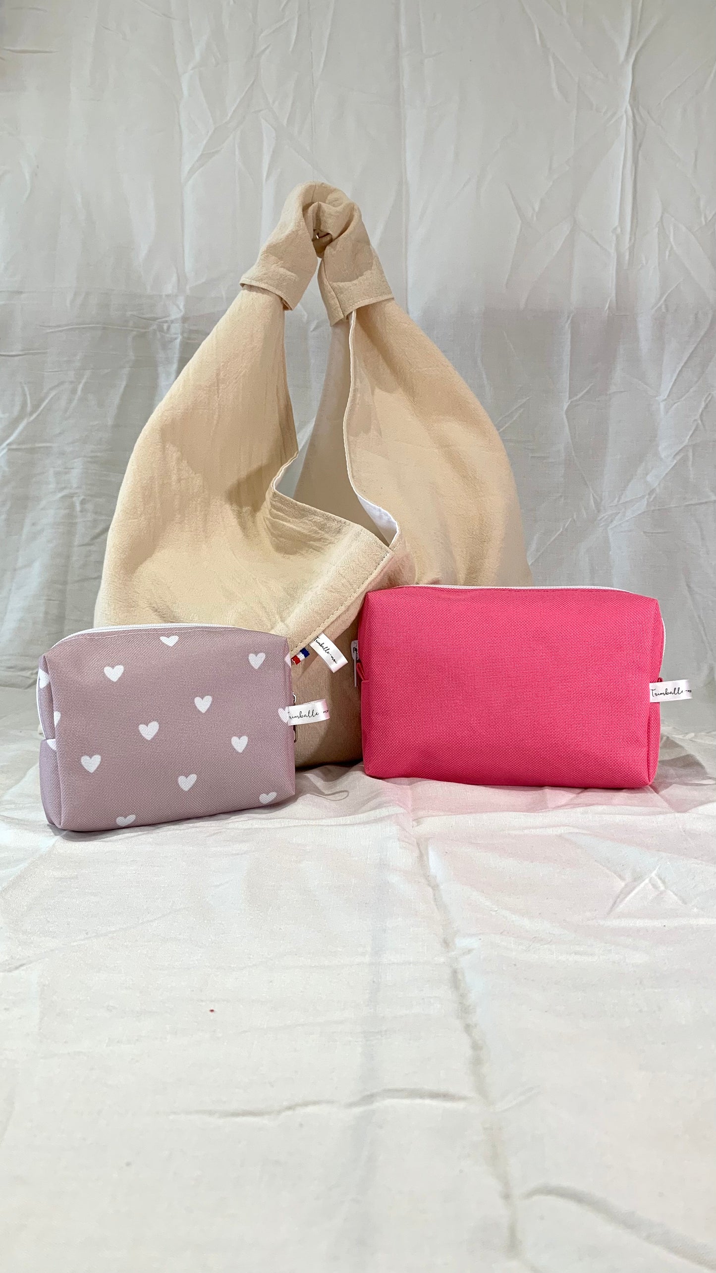 Pack Sac Origami, sac électrostimulateur et pochette rectangulaire