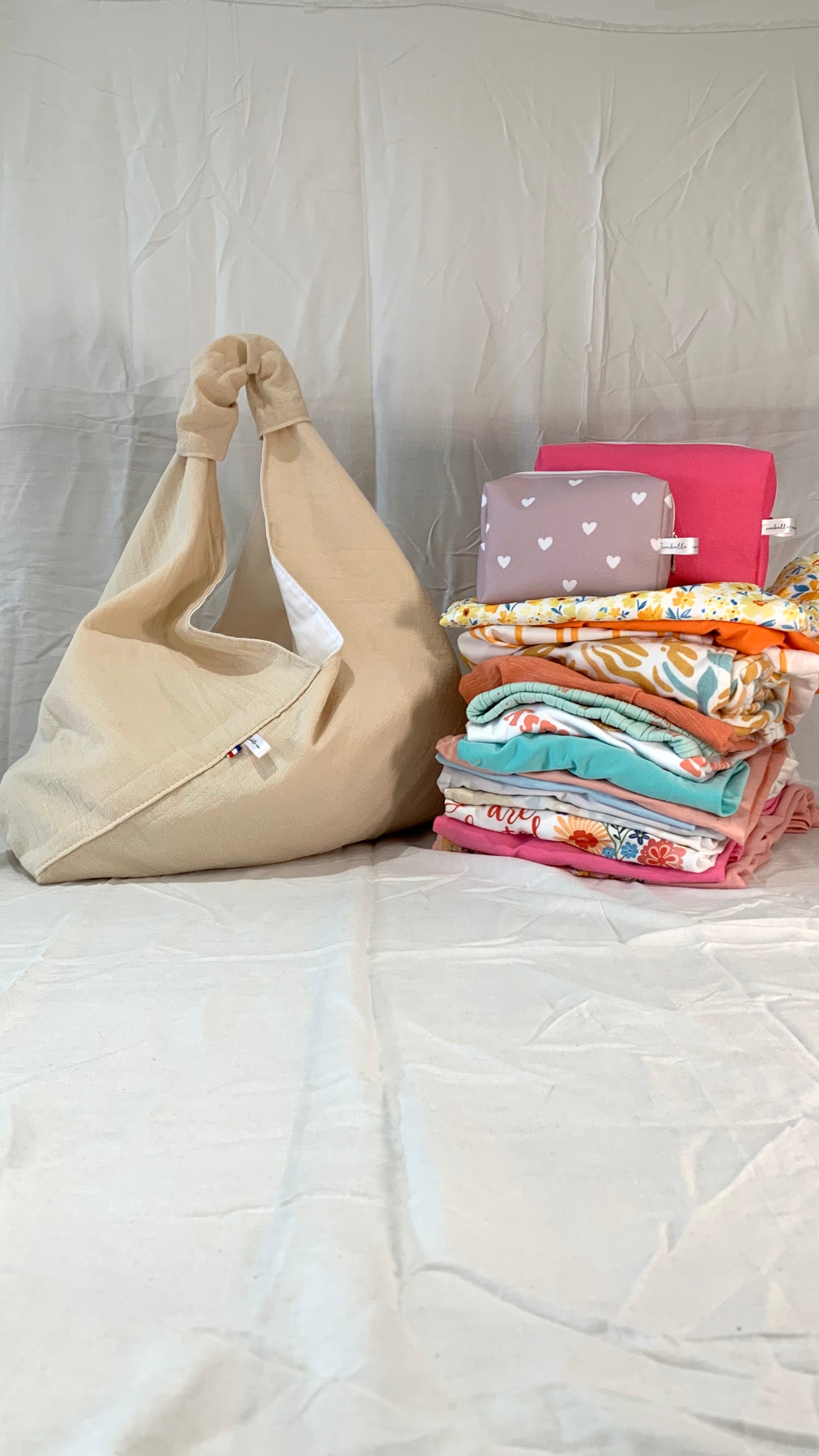 Pack Sac Origami, sac électrostimulateur et pochette rectangulaire